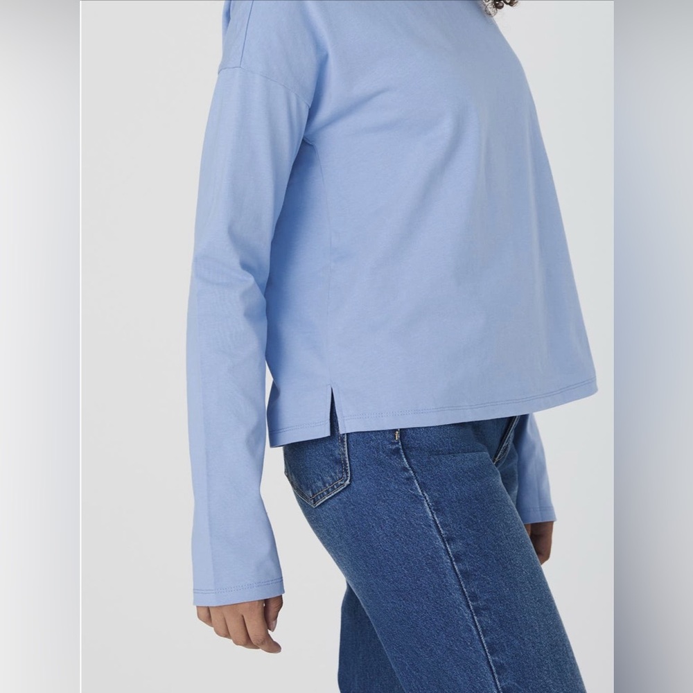 French Connection Boxy Long Sleeve Tee. Size S - Picture 3 of 13